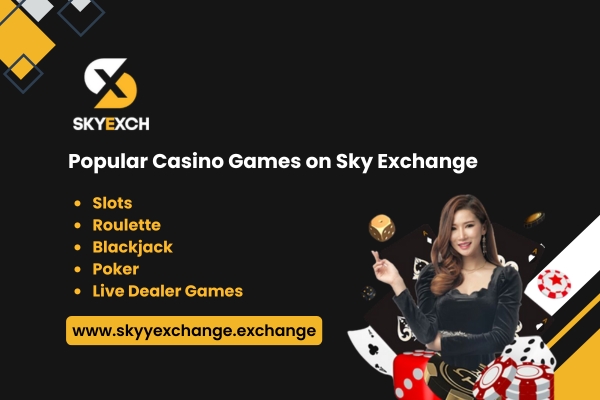Popular Casino Games on Sky Exchange